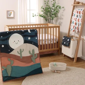 Desert Print Crib Set