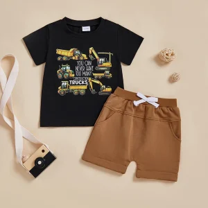 Truck Print Outfit