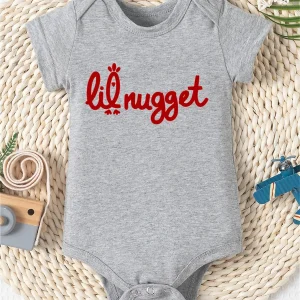 Infant's "Lil Nugget" Print Bodysuit